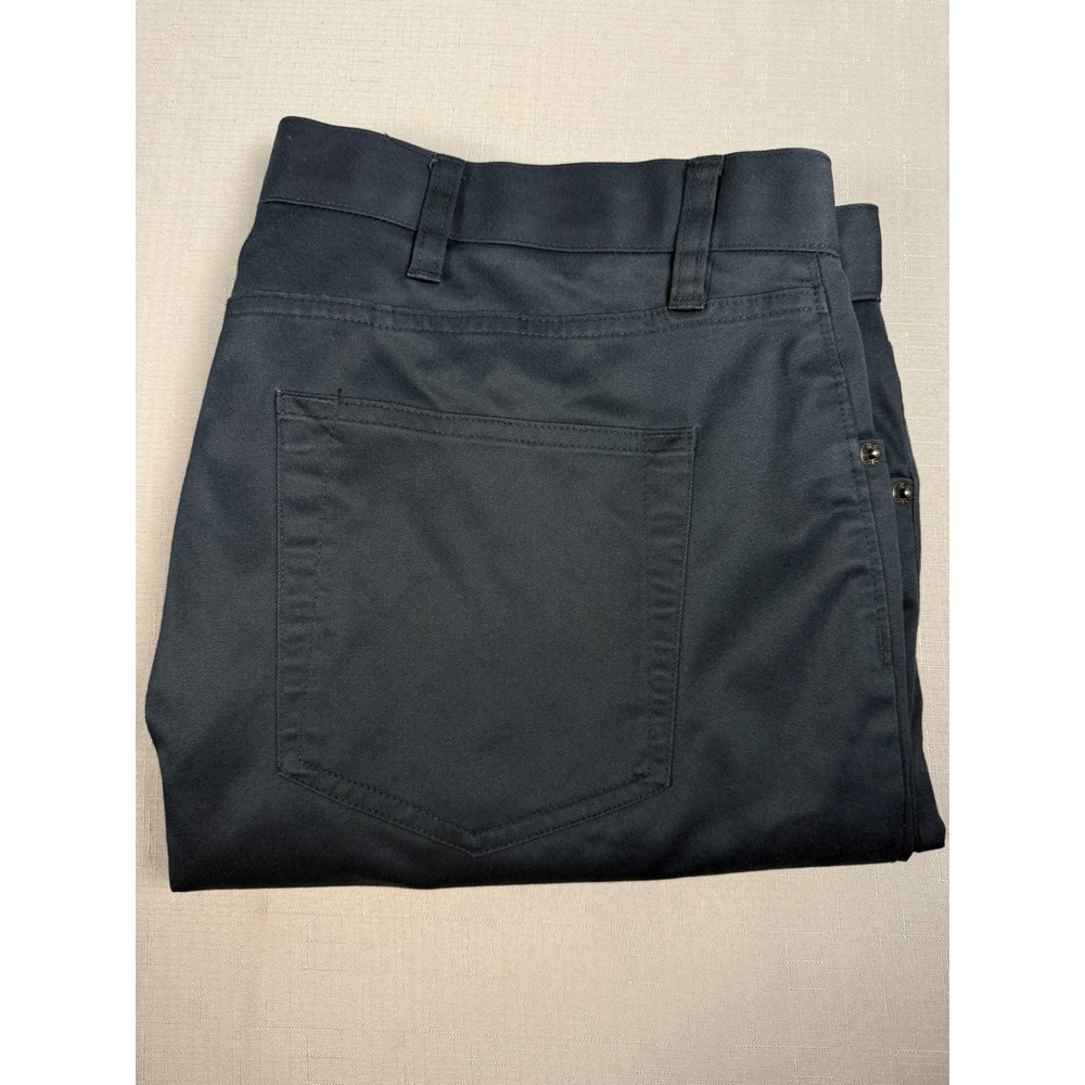 Brooks Brothers Advantage Chino Stretch Pants Mens 38x32 Navy Blue 5 Pocket
